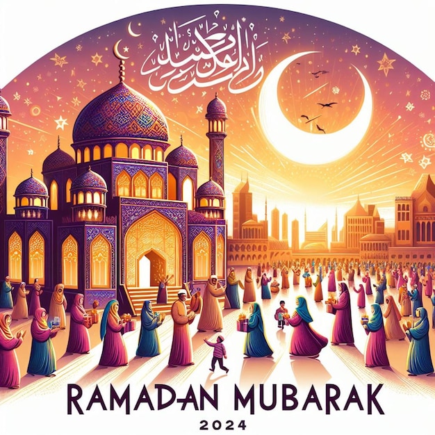 Ramadán Mubarak el año 2024