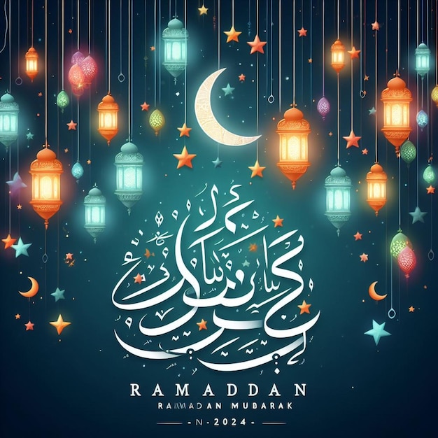 Ramadán Mubarak en el año 2024.