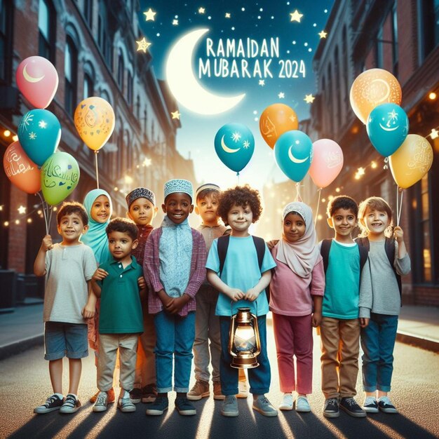 Foto ramadán mubarak el año 2024