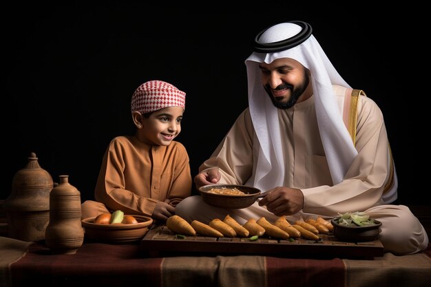 Foto ramadán mubarak un asunto de familia