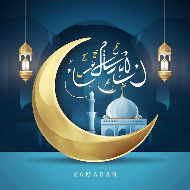 Ramadan Mubarak jpg Vorlage und Hintergrund