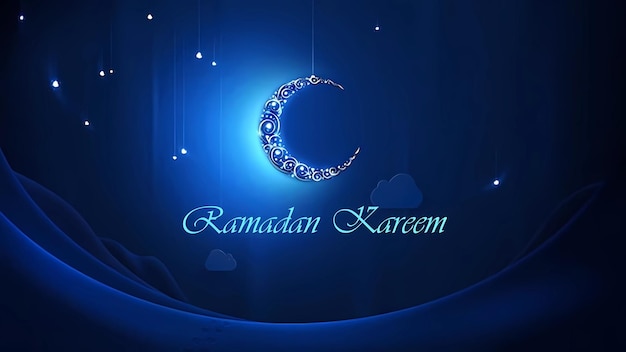 Foto ramadán mubarak kareem fondo diseño de papel tapiz mes sagrado musulmán