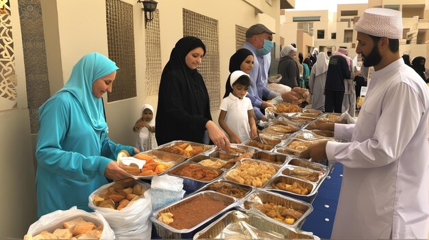 Foto el ramadán mubarak