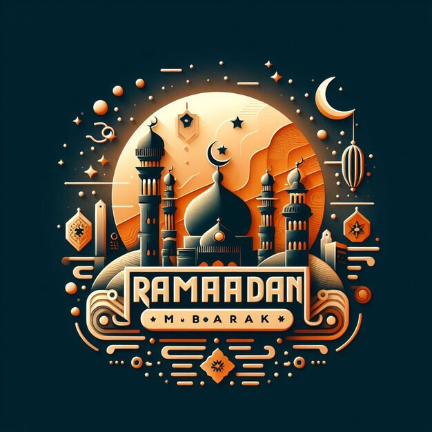 Foto el ramadán mubarak