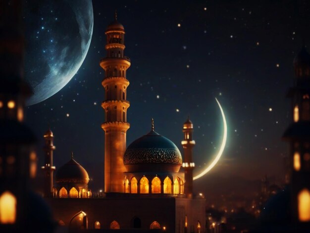 Ramadán el noveno mes del calendario islámico observado por los musulmanes de todo el mundo como un mes de ayuno