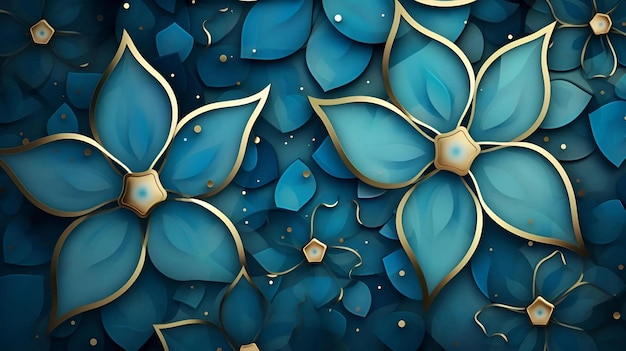 Ramadan Ornament Lampe Muster Hintergrunddesign