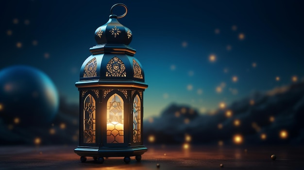Ramadán, el tiempo sagrado para la oración 10 de marzo al 9 de abril AI generativa