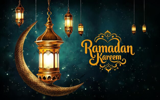 Ramadan und Idul Fitri Hintergrund Enchanting Ramadan und Eid Al Fitr islamische