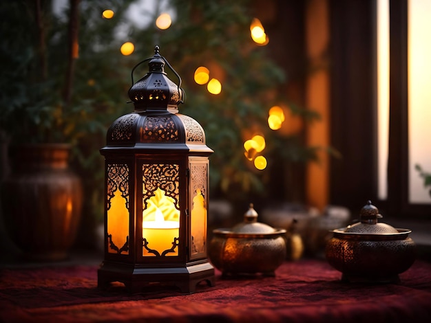 Ramadan-Vektor Ramadan-Hintergrund Ramadan-Bild und Islamische Masjid-Bild KI-generiert