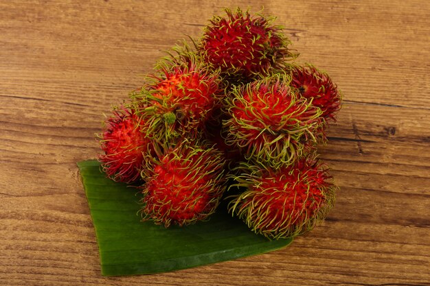 Rambutan Haufen