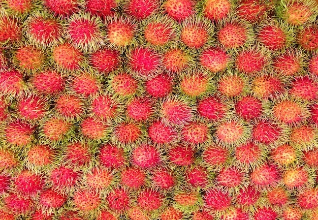 Rambutan süße Frucht auf dem Markt