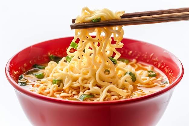 Ramen de sopa de macarrão