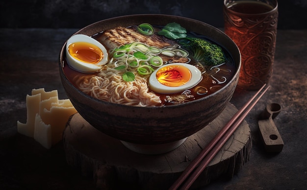 Ramen japanisches Essen