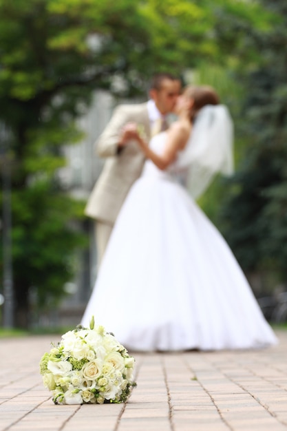 Foto ramo de la boda