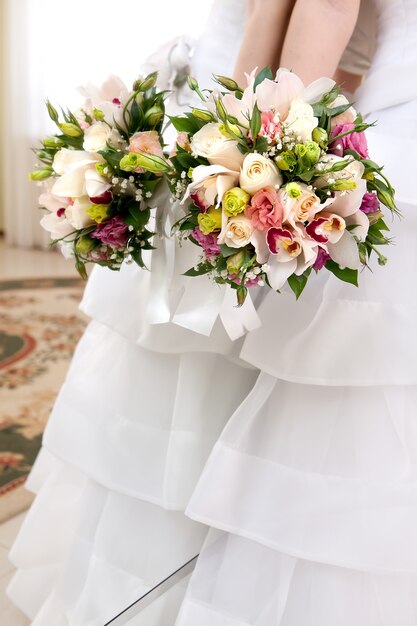 Ramo de flores para a noiva