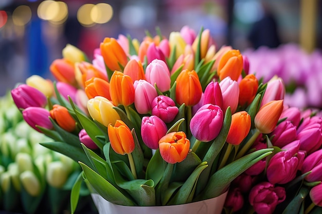 Un ramo de flores con un fondo blanco.