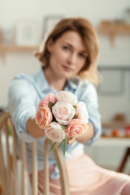 Ramo de flores de jabón