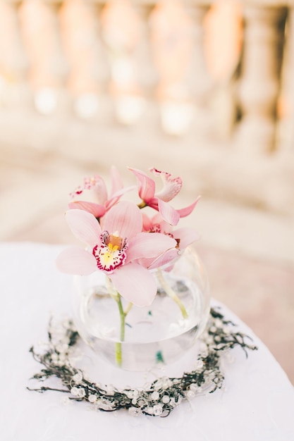 Ramo de novia y decoración floral Boda de bellas artes