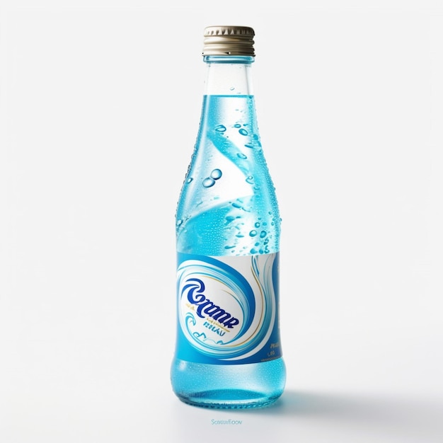 Foto ramune con fondo blanco de alta calidad ultra hd