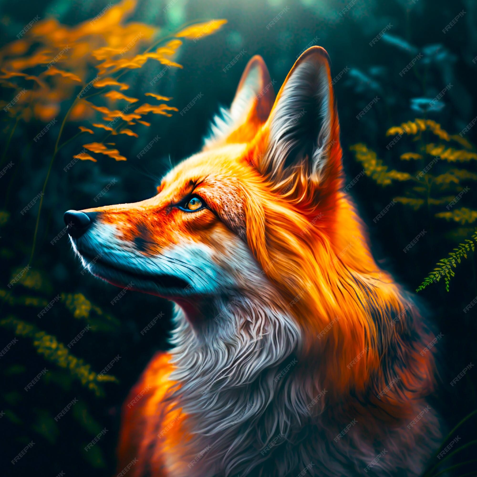 Vetores de Illustartion Em Aquarela De Casal Vermelho Selvagem Raposas  Isolar Em Fundo Branco Esboço De Animais De Floresta Realista e mais imagens  de Raposa - Cão Selvagem - iStock