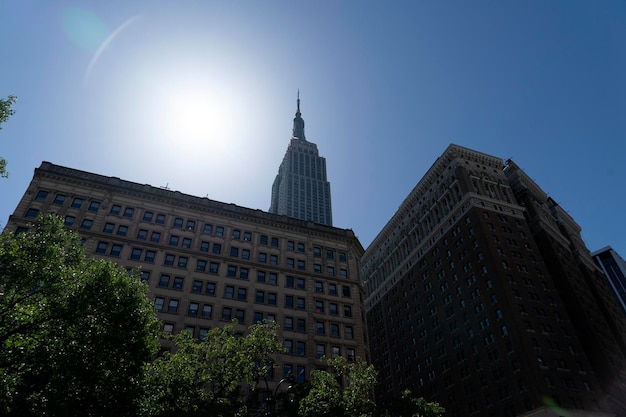 Foto los rascacielos de la quinta avenida de nueva york