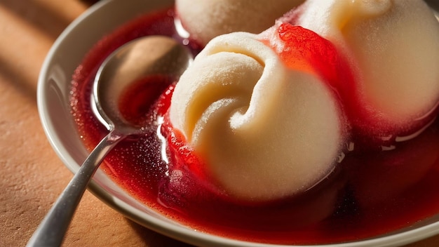 Rasgulla es un alimento dulce