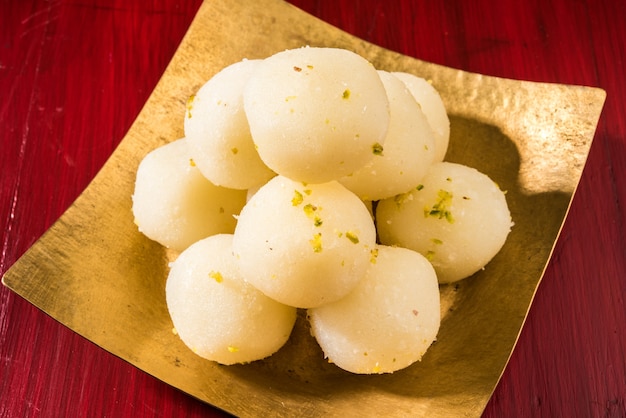 Rasgulla o rosogulla - comida dulce india