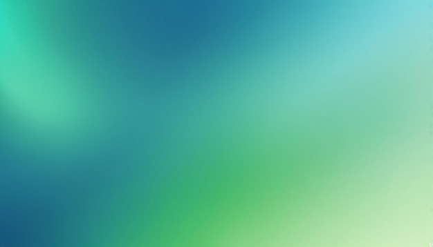 Raster abstracto azul claro verde borroso fondo suave gradiente textura color