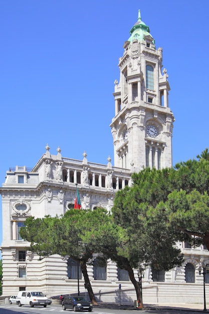 Rathaus am Liberdade-Platz, Porto, Portugal