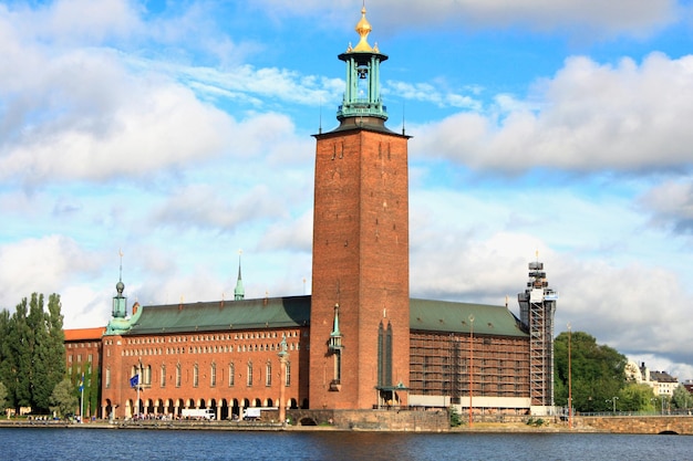 Rathaus und die Altstadt in Stockholm Schweden