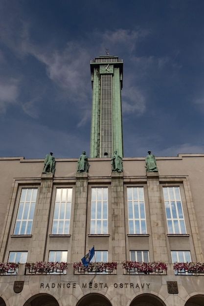 Rathaus von Ostrava in Tschechien