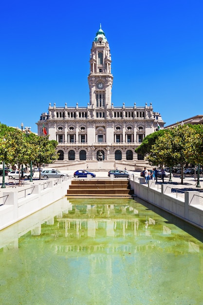 Rathaus von Porto am Liberdade-Platz, Porto