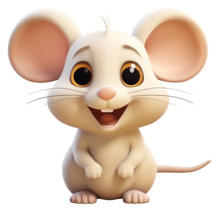 Foto rato mamífero de desenho animado de png