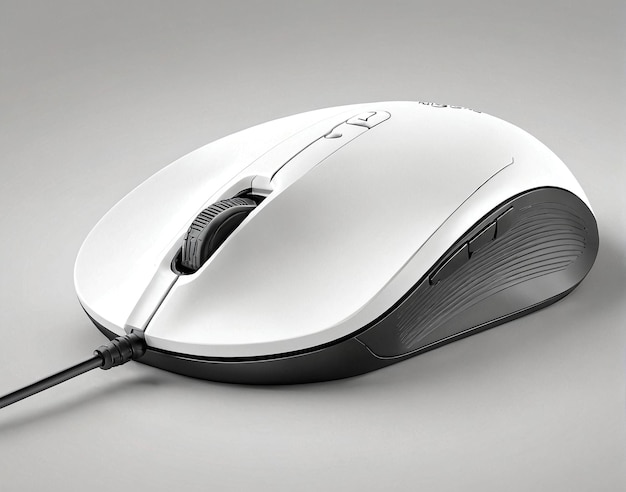 un ratón de computadora con una almohadilla de ratón