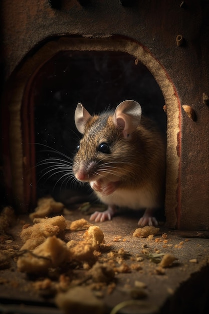 un ratoncito lindo