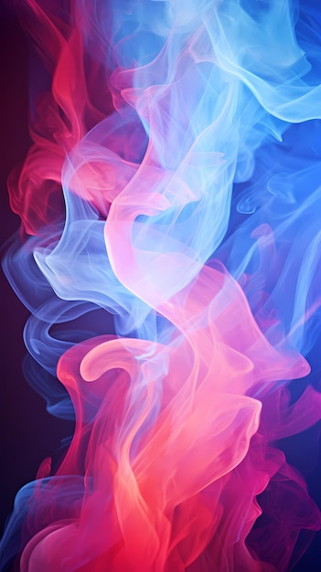 Rauch abstrakter Effekt Hintergrund heller Nebel blauer Hintergrund dunkler Nebel Tapetendesign Rauch