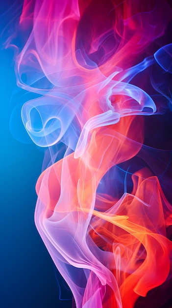 Rauch abstrakter Effekt Hintergrund heller Nebel blauer Hintergrund dunkler Nebel Tapetendesign Rauch