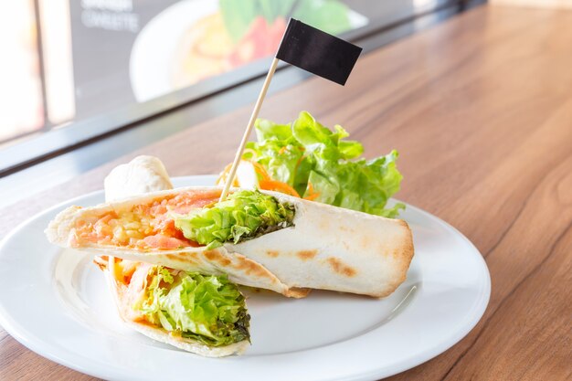 Rauch Lachs Wrap