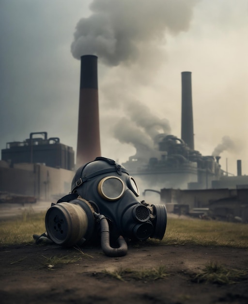 Rauchende Schornsteine Umweltverschmutzung durch die Industrie