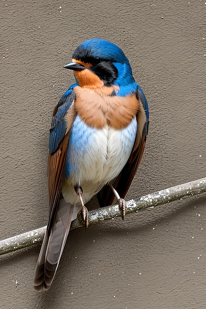 Foto rauchschwalbe vogel