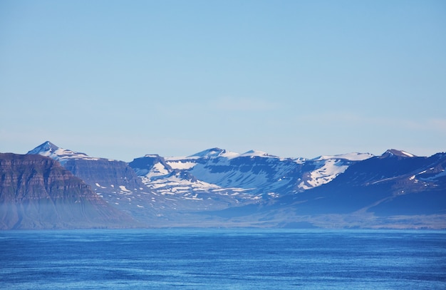 Raues arktisches Gelände Islands