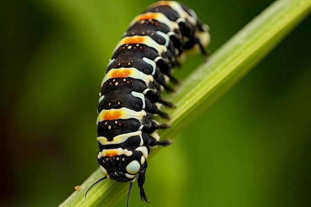 Raupen-Schwalbenschwanz-Schmetterling