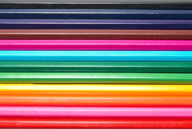 Raw de lápices de colores se puede utilizar para el fondo