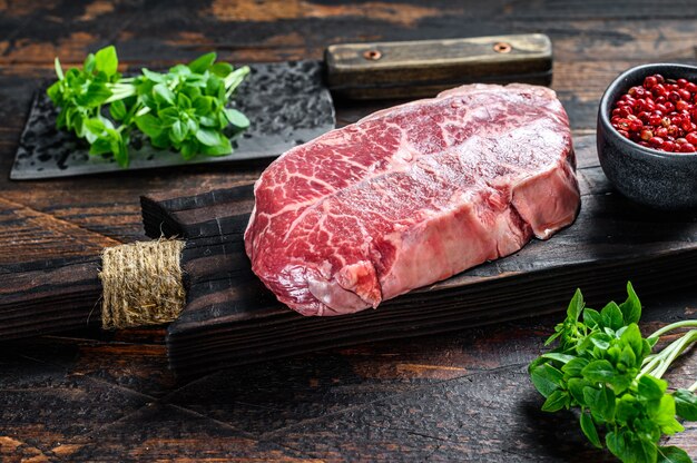 Raw Top Blade Rinderfleischsteak