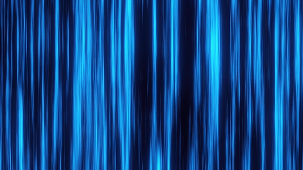 Rayas azules verticales abstractas generadas por computadora