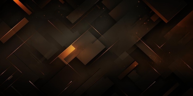 Las rayas marrones grunge oscuras diseño de banner abstracto fondo tecnológico geométrico ilustración vectorial ar 21 ID de trabajo bc9c7f83f4b04455b86edcca408d6b6a