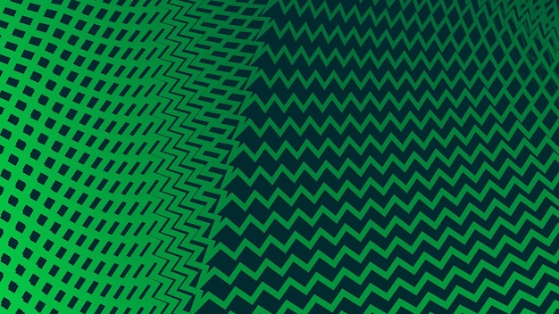 Rayas verdes líneas en zigzag fondo abstracto para el telón de fondo