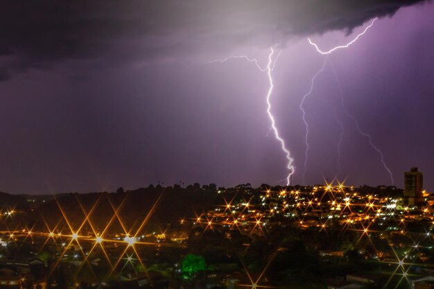 rayo y tormenta