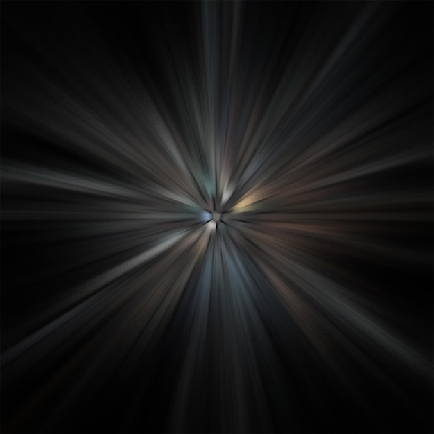 Foto rayos brillantes de luz en el espacio oscuro fondo abstracto para banner y diseño social
