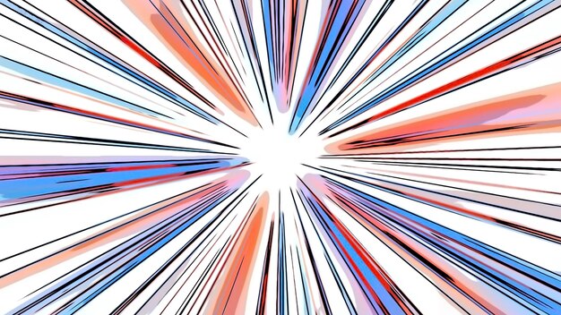 Rayos láser brillantes multicolores moviéndose y parpadeando fondo creativo con movimiento de fondo